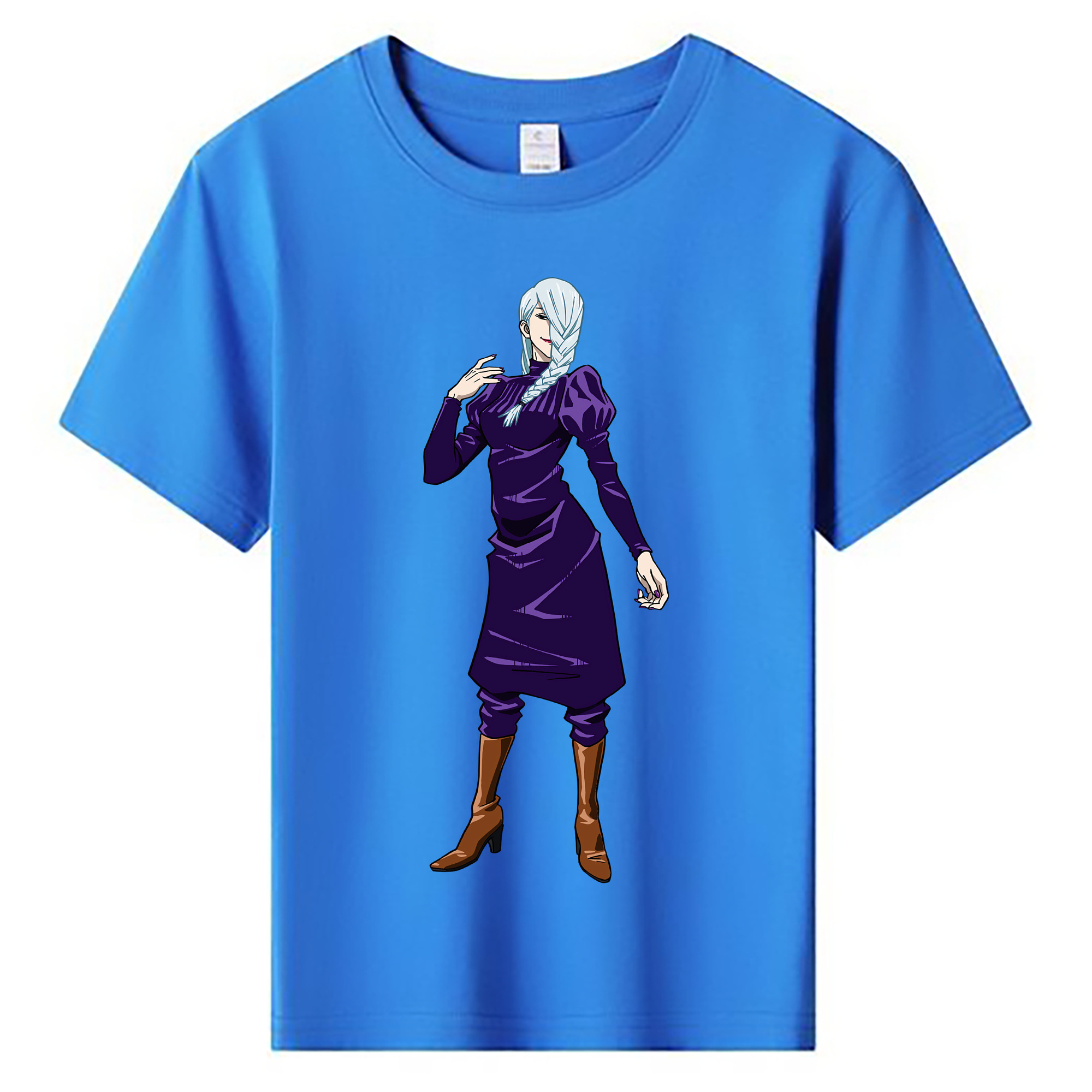 （画像用） 呪術廻戦 Jujutsu Kaisen 綿100％キッズTシャツ（フロントプリント）